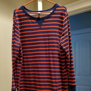 Orange & Blue Dress